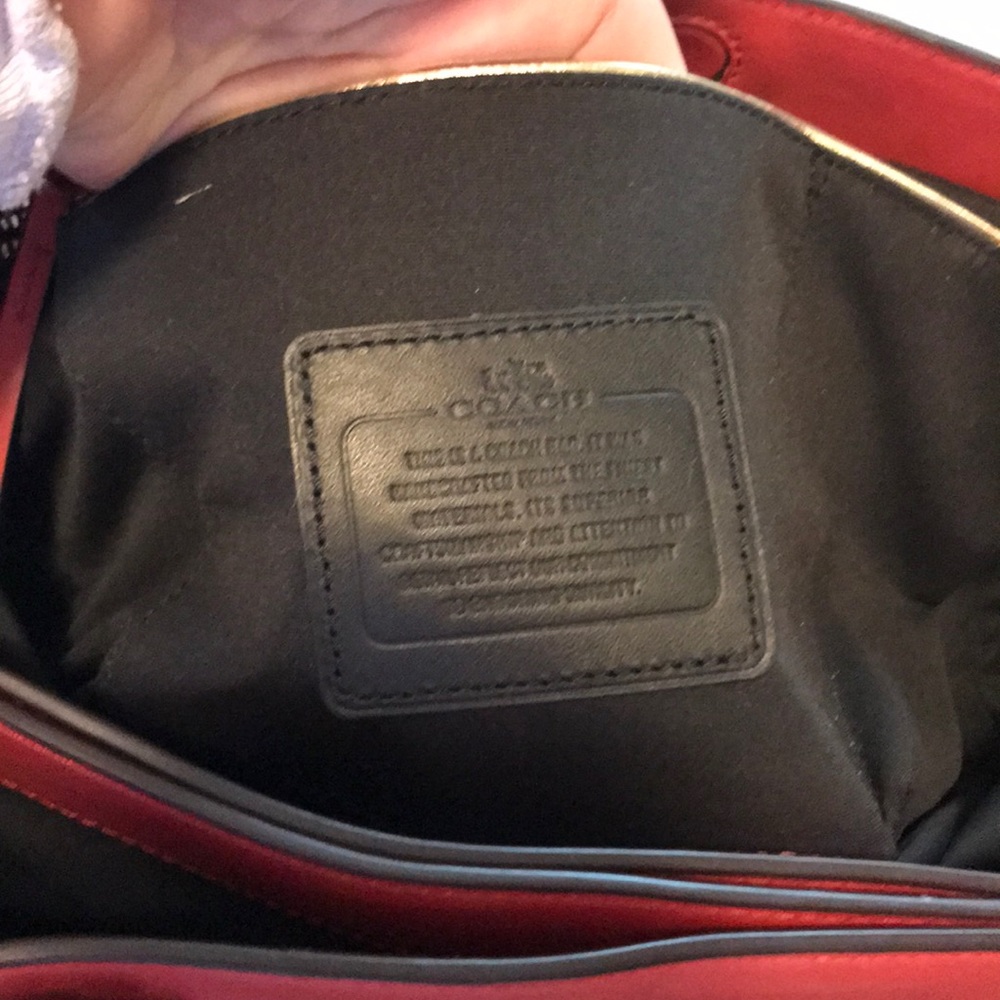Pink Coach Tote - Picture 3 of 8